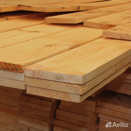 Доски лиственницы камерной сушки 25x150 мм, гарантированная стабильность