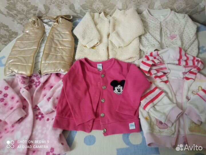 Вещи пакетом на девочку