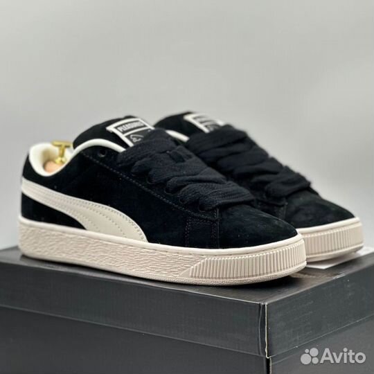 Стильные и универсальные Puma Suede XL Black