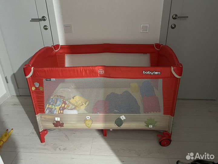 Манеж детский и матрас