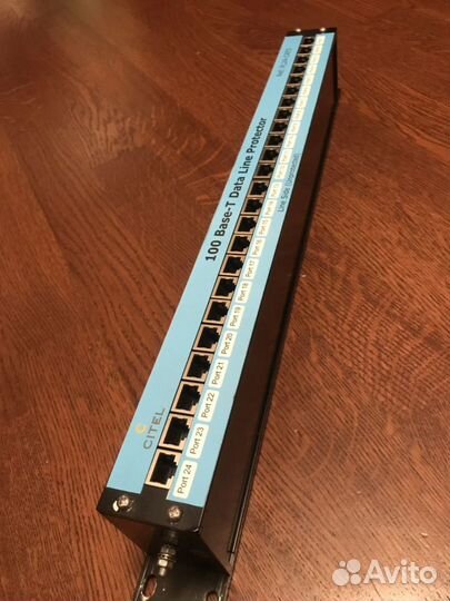 Узип для линий передачи данных Citel PL24-cat5 100