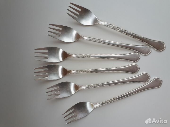 Столовые приборы 18 шт мельхиор СССР Таллин Элеган