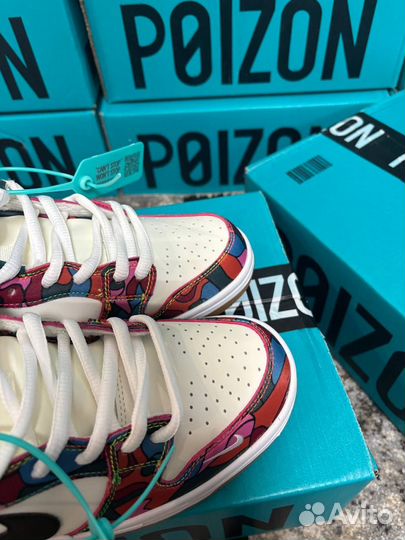 Nike sb dunk low abstract оригинал poizon