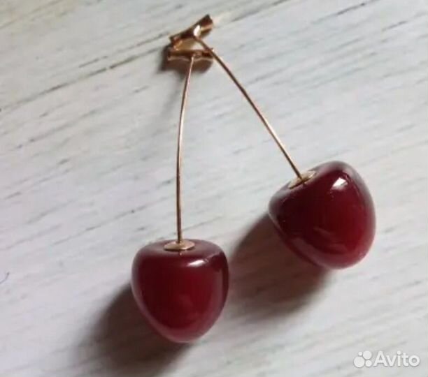 Серьги Вишни Черешни