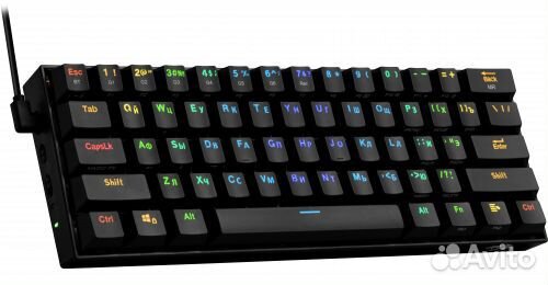 Клавиатура Механ-ая Redragon Draconic