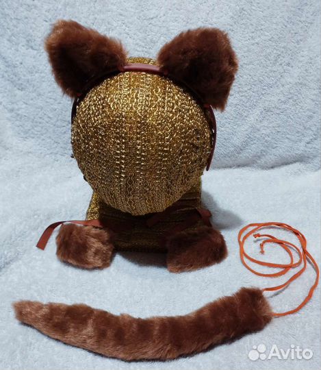 Костюм лисы,рыжего кота,белки,собаки