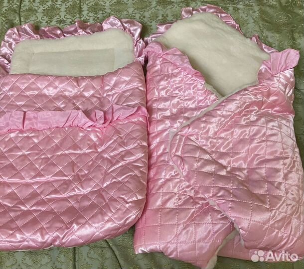 Детский теплый конверт