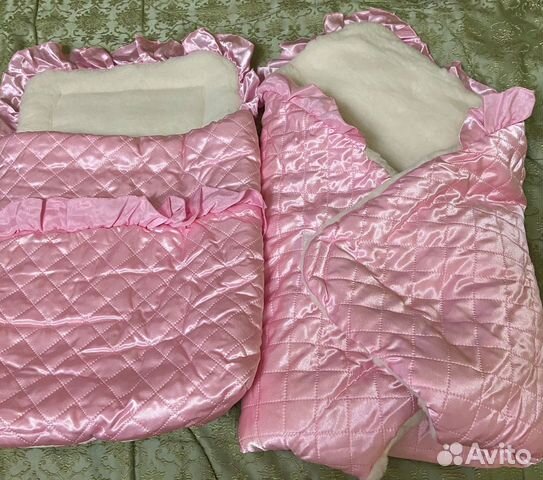 Детский теплый конверт