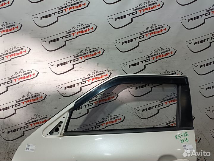 Дверь nissan juke F15 NF15 YF15 H010A1klma передняя левая белый, QAB KE488