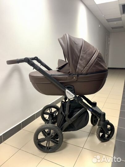 Коляска verdi mocca 3 в 1 коричневая