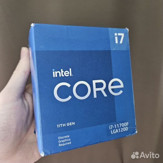 Процессор i7 11700f