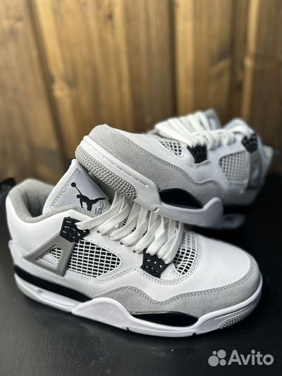 Кроссовки Nike Air Jordan 4 Black/Grey