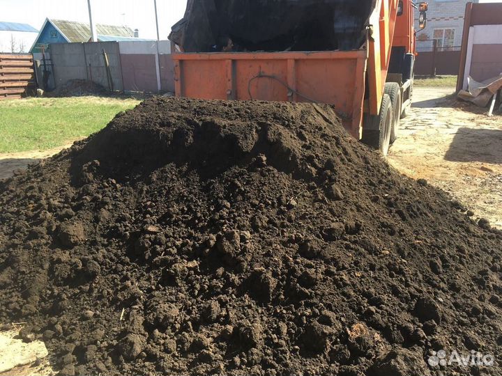 Земля Чернозем Навоз ЗИЛ/камаз