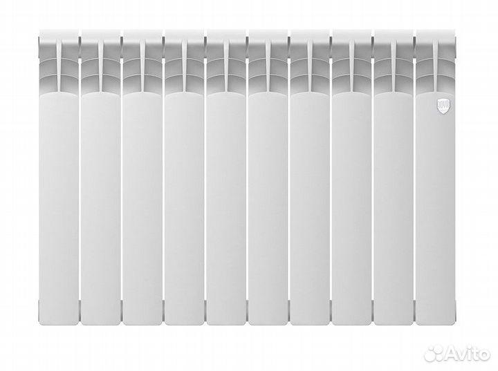 Радиатор алюминиевый Royal Thermo Revolution 500 мм 10 секций 1