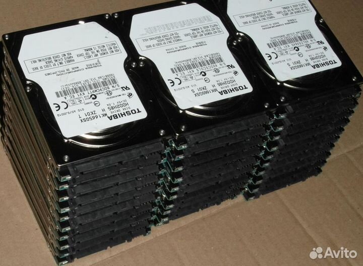 HDD от 80GB до 6TB (2.5