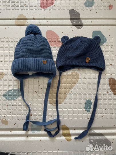 Шапки детские 0-3 мес