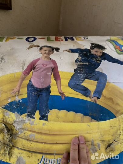 Батут надувной jump-o-lene