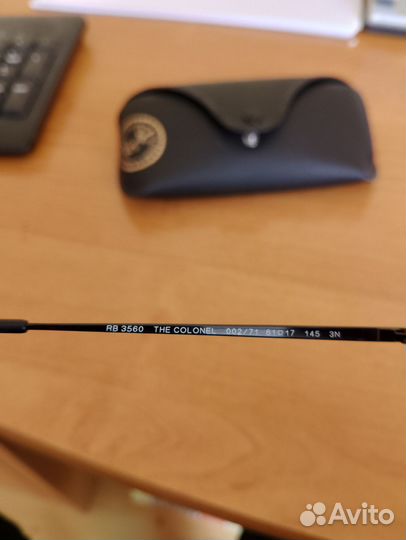 Солнцезащитные очки мужские ray ban