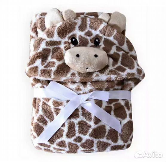 Новое Полотенце с капюшоном детское