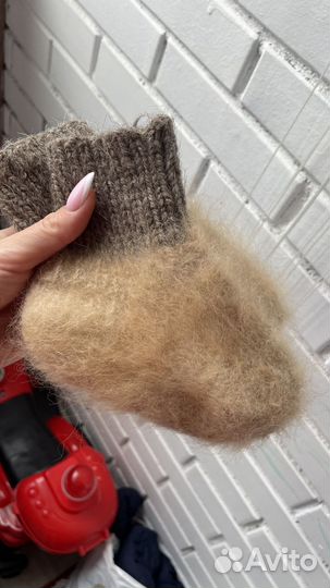 Носочки из собачьей шерсти