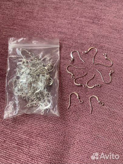 Фурнитура для бижутерии(серьги)