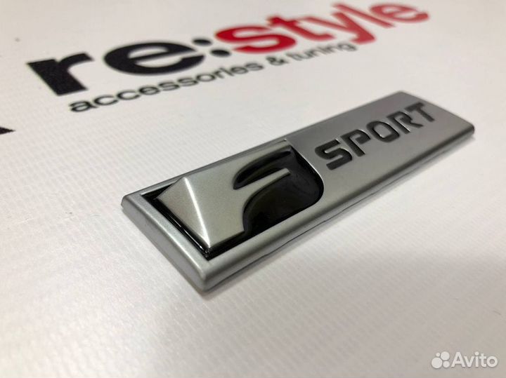 Эмблема Lexus F-Sport Длинная H149