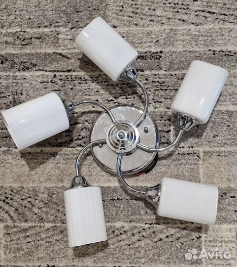 Люстра потолочная бу