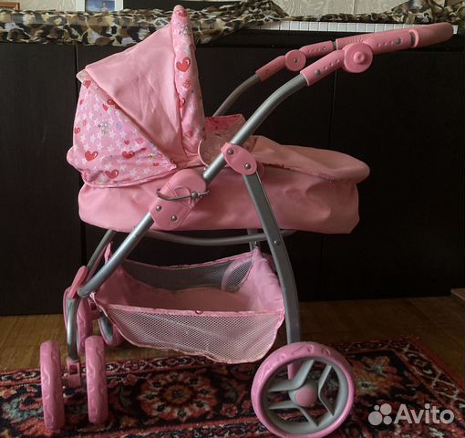 Коляска детская для кукол 2в1
