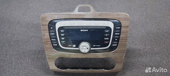 Магнитола Ford Focus 2 + рамка
