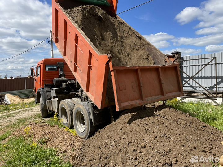 Песок щебень земля