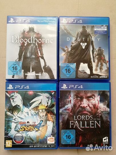 Игры на ps4 и psp