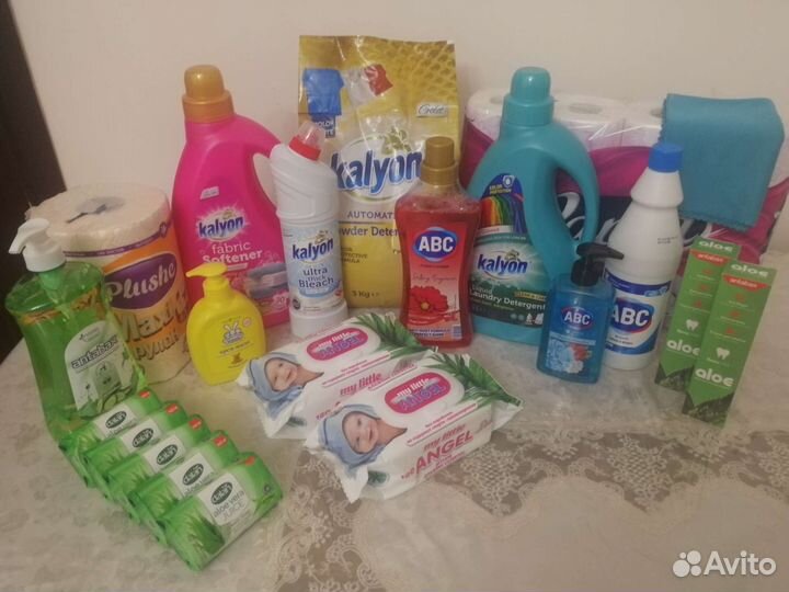 Бытовая химия, моющие средства