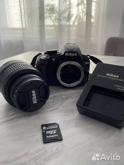 Зеркальный фотоаппарат nikon d3100