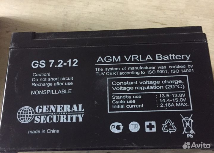 Аккумуляторы SF1217