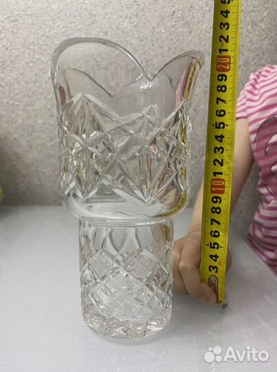 Хрустальная ваза