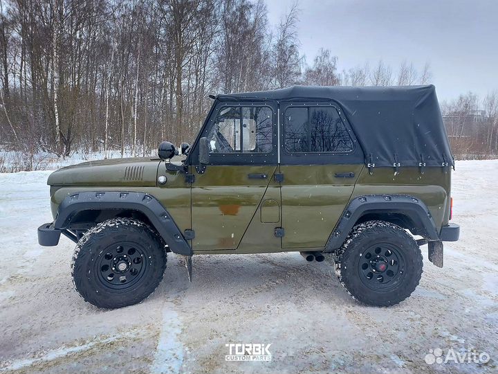 Ударопрочные расширители Арок УАЗ hunter