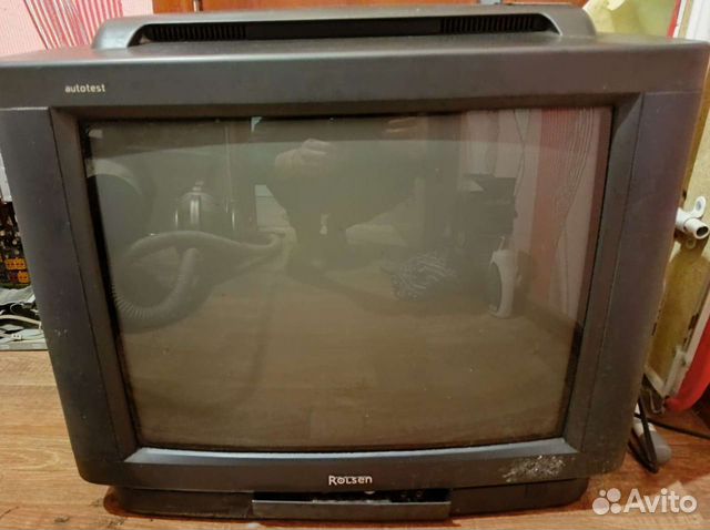 Телевизор на запчасти Rolsen C2117 чёрный