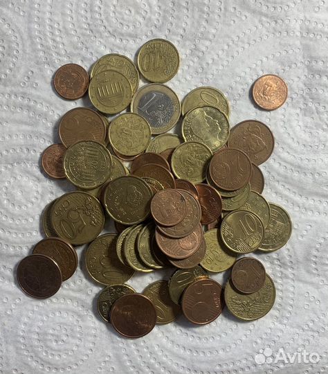 Евро мелочь