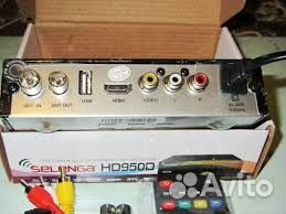 Приставки для Цифрового DVB-T2 selenga HD950D