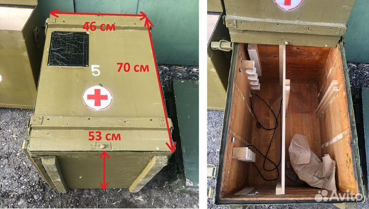 Ящики деревянные СССР разных размеров