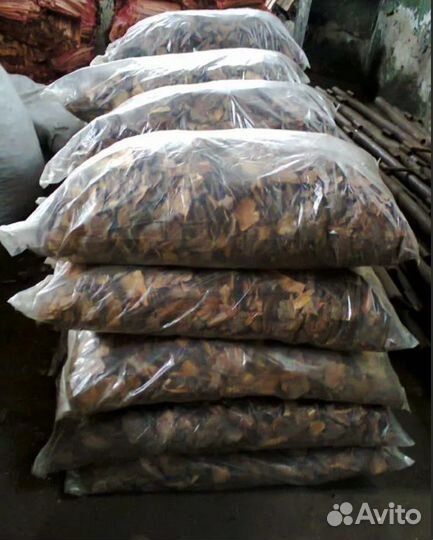 Кора сосновая в мешках 60л в Львовском