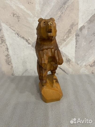 Статуэтка дерево «Медведь»