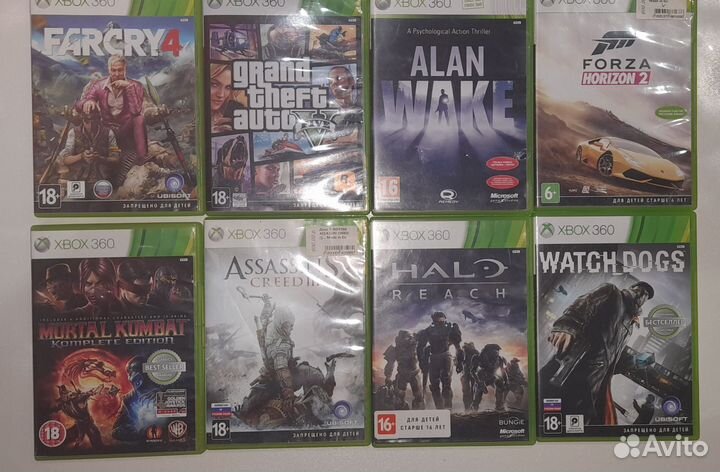 Игры на xbox 360 (цены в описании)