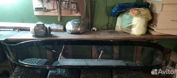 Накладка на задний бампер