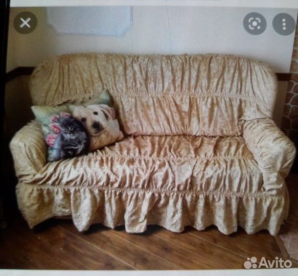 Чехлы на мягкую мебель новые