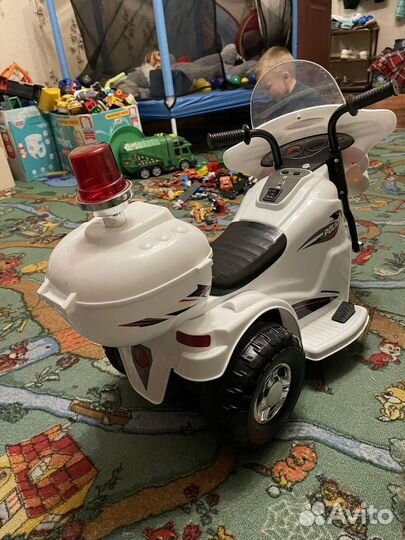 Детский мотоцикл на аккумуляторе бу