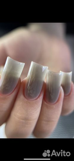 Маникюр Наращивание экстра