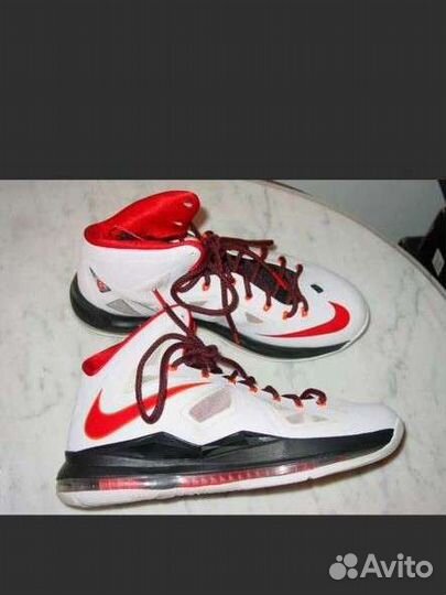 Кроссовки Nike LeBron X Heat Home
