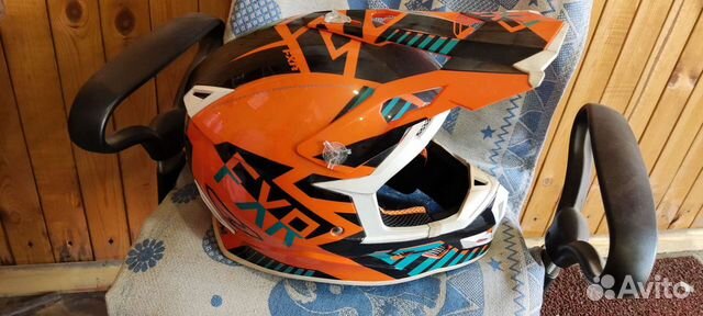 Шлем кроссовый бу