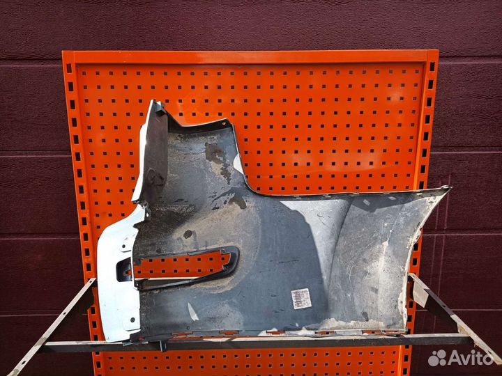 Накладка бампера Мицубиси Аутлендер хл